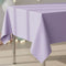 Pastel Lilac Plastic Tablecloth - 1.4m x 2.8m