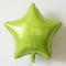 Lime Green Star Foil Balloon 19
