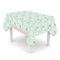 Llama Tablecloth with Table Legs and Background