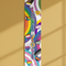 Love Is Love Portrait Banner on Warm Yellow Wall