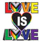 Love is Love Pride Table Centerpiece - 24cm