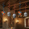 Medieval Hanging Decorations Blurred Background