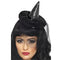 Mini Glitter Witches Hat on Headband