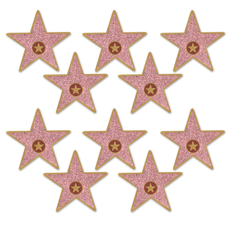 Hollywood Star Walk of Fame Mini Star Card Cutouts - 5