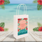 Moana Party Bag on Table with Ocean Background