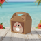 Moana Party Box on Table with Ocean Background