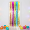 Multicolour Foil Curtain Party Setting Square