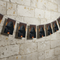 Murder Mystery Bunting on Medieval Stone Wall