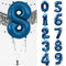 Inflated Single Number Navy Blue Giant 34