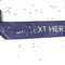 Navy Blue Personalised Sash - 100mm