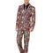 Neon 1980s Leopard Print Suit