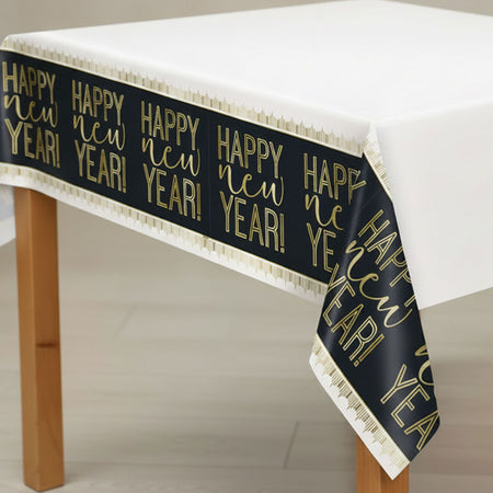 Roaring New Year Plastic Tablecloth - 2.13m