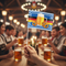 Oktoberfest Flag Being Waved