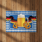Oktoberfest Poster on Wooden Wall