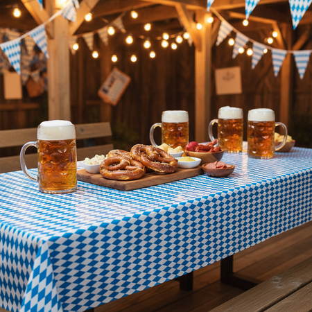 Oktoberfest Table Roll in Party Setting