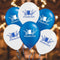 Oktoberfest Blue & White Balloons - Pack of 10 - 10