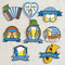 Oktoberfest Card Cutouts Decorations - Pack of 8