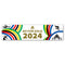 Go for Gold Summer World Games Banner - 1.2m