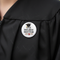 One Degree Hotter Badge on Graduation Gown