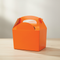 Orange Party Box on Wooden Table