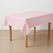 Pale Pink Tablecloth Full Table View