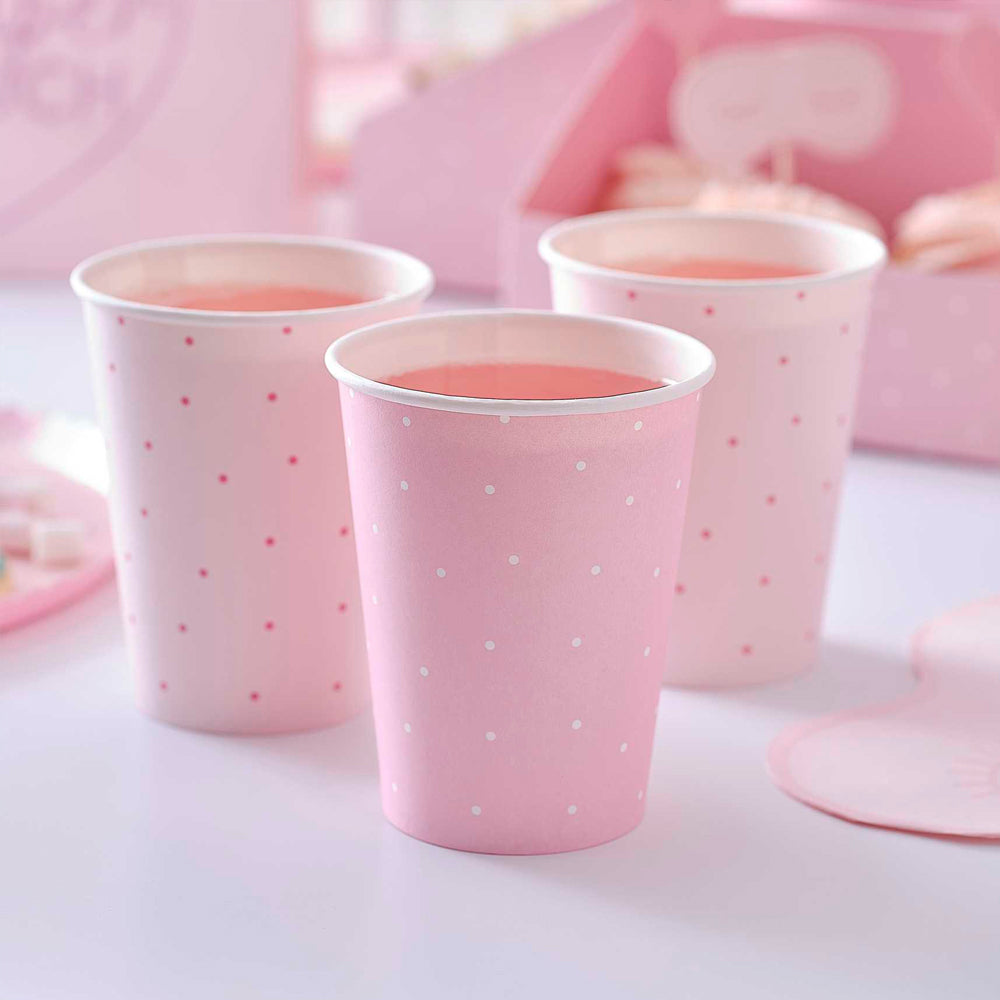 Pamper Party Paper Cups - Pack of 8