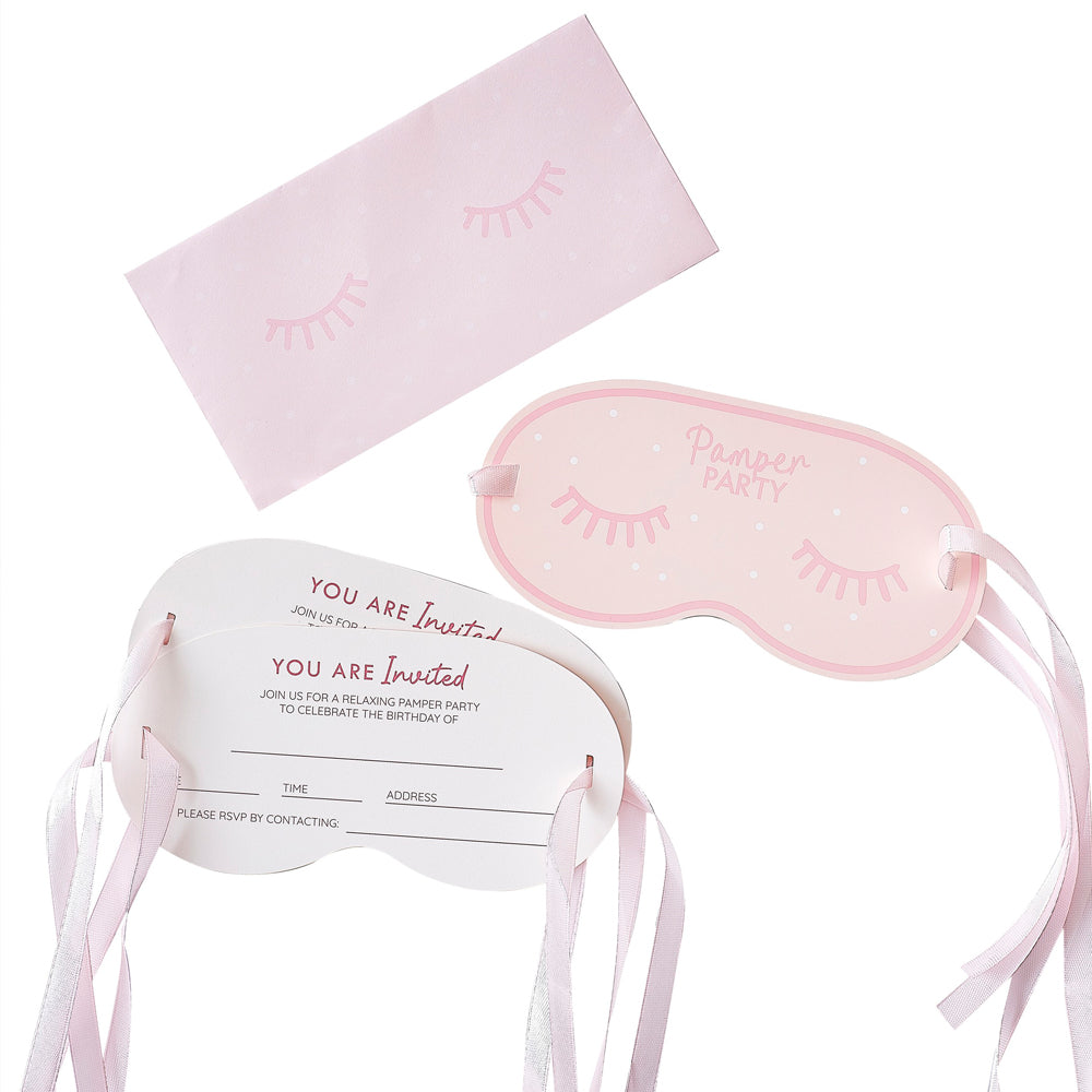 Pamper Party Invitations - Pack of 5