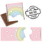 Pastel Rainbow Square Chocolates - Pack of 16