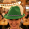 Person Wearing Green Tyrolean Hat - Oktoberfest Background