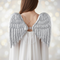 Silver Plastic Angel Wings