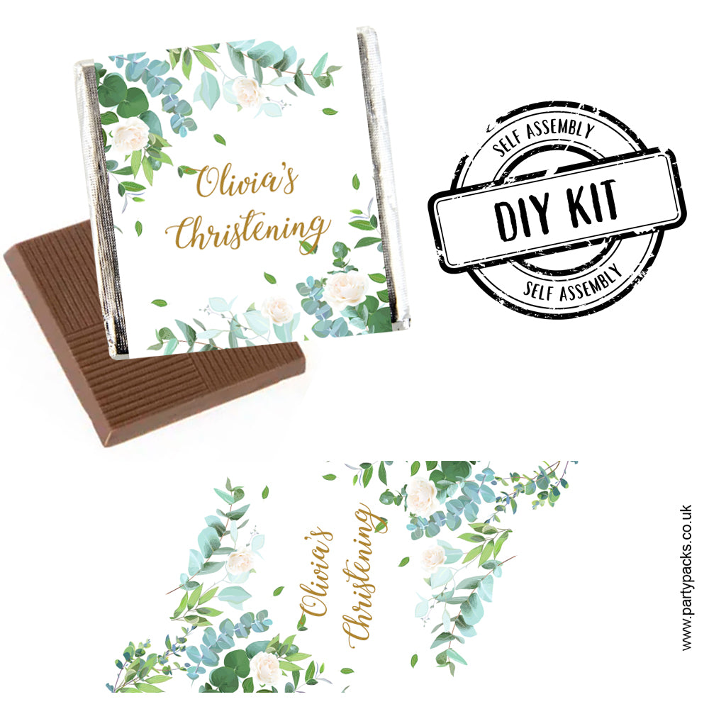 Personalised Chocolates - Botanical - Pack 16