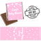 Personalised Chocolates- Pink Baby Shower- Pack 16