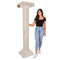 3D White Column Pillar Cardboard Prop - 1.77m