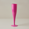 Pink Champagne Flute on Neutral Table with Background