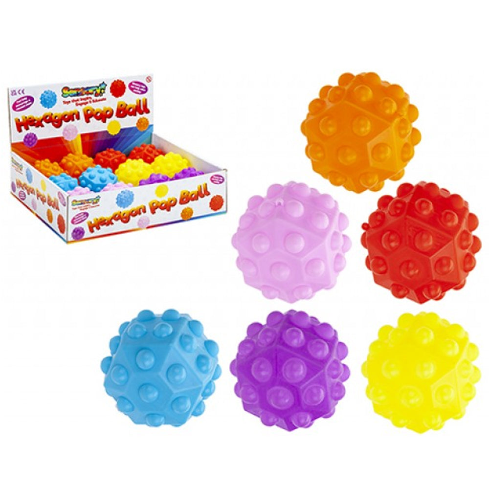 Pop-It Sensory Ball - 6cm - Each