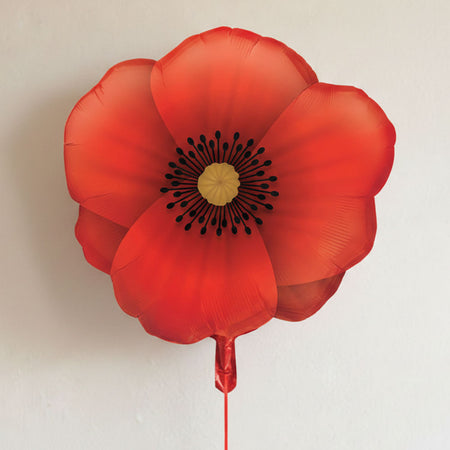 Poppy Foil Balloon - 31