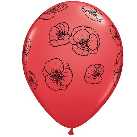 Poppies Latex Balloons - 11