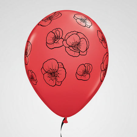 Poppies Latex Balloons - 11