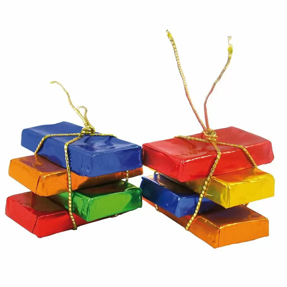 Stack of Chocolates Christmas Tree Decoration - 12g - Each
