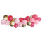 Pink & Chrome Gold Balloon Arch DIY Kit - 2.5m