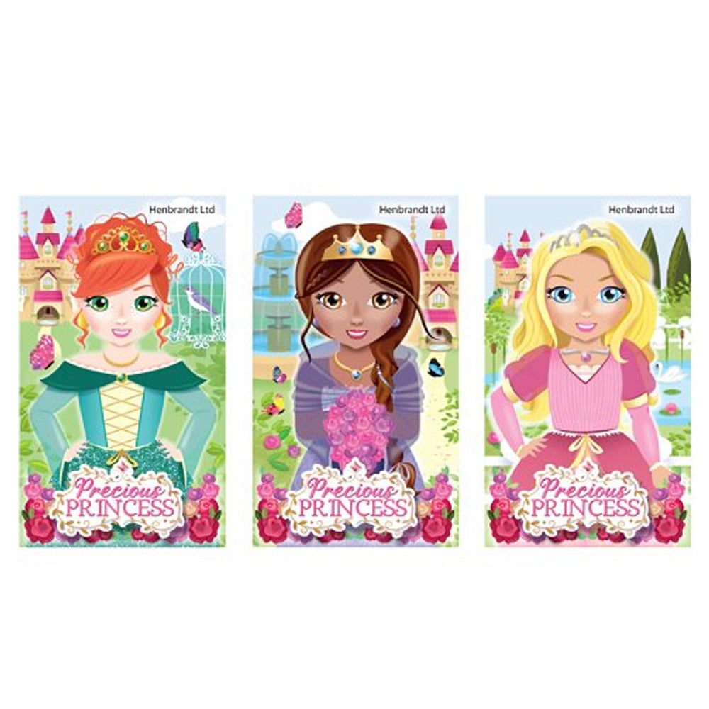 Mini Princess Notepad - 9cm - Each – Party Packs
