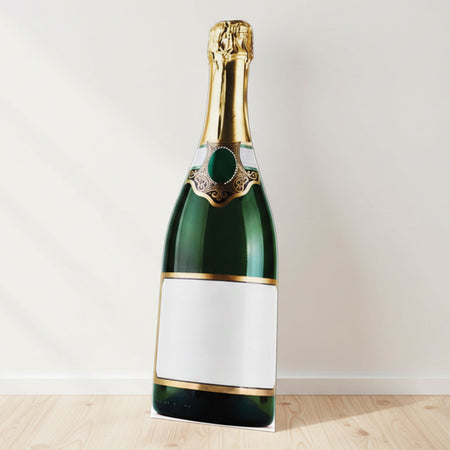 Bottle of Champagne Cardboard Cutout - 1.88m