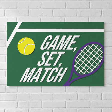 Tennis Poster - A3