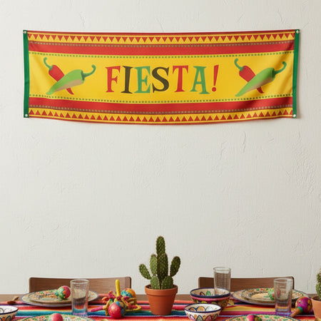 Fiesta Fabric Banner - 2.2m