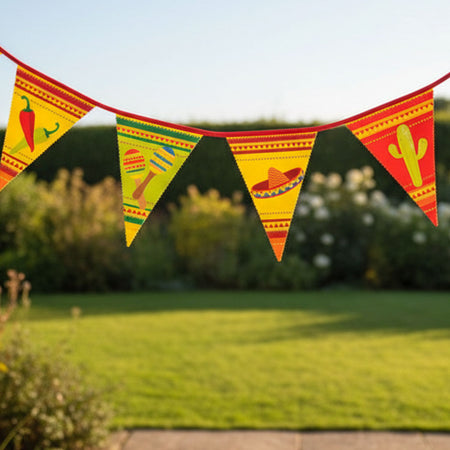Fiesta Triangular Bunting - 6m