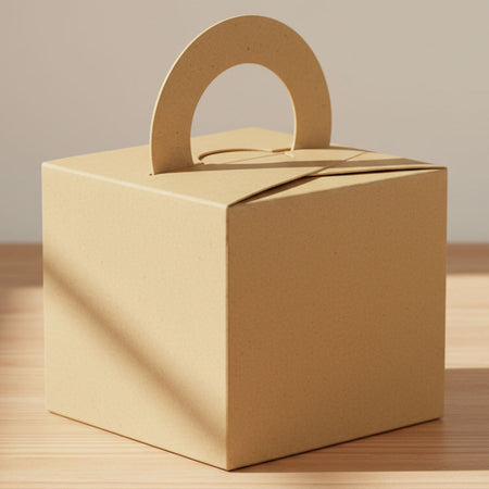 Craft Natural Favour Box - 6.5cm - Each