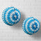 Oktoberfest Bavarian Lanterns - 22cm - Pack of 2