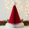 Santa Hat Honeycomb Centrepiece - 30.4cm