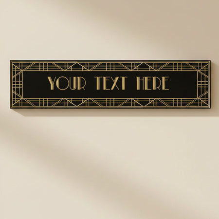 Gatsby Personalised Banner - 1.2m