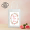 Personalised Boho Flowers Paper Party Bags - Pack of 12